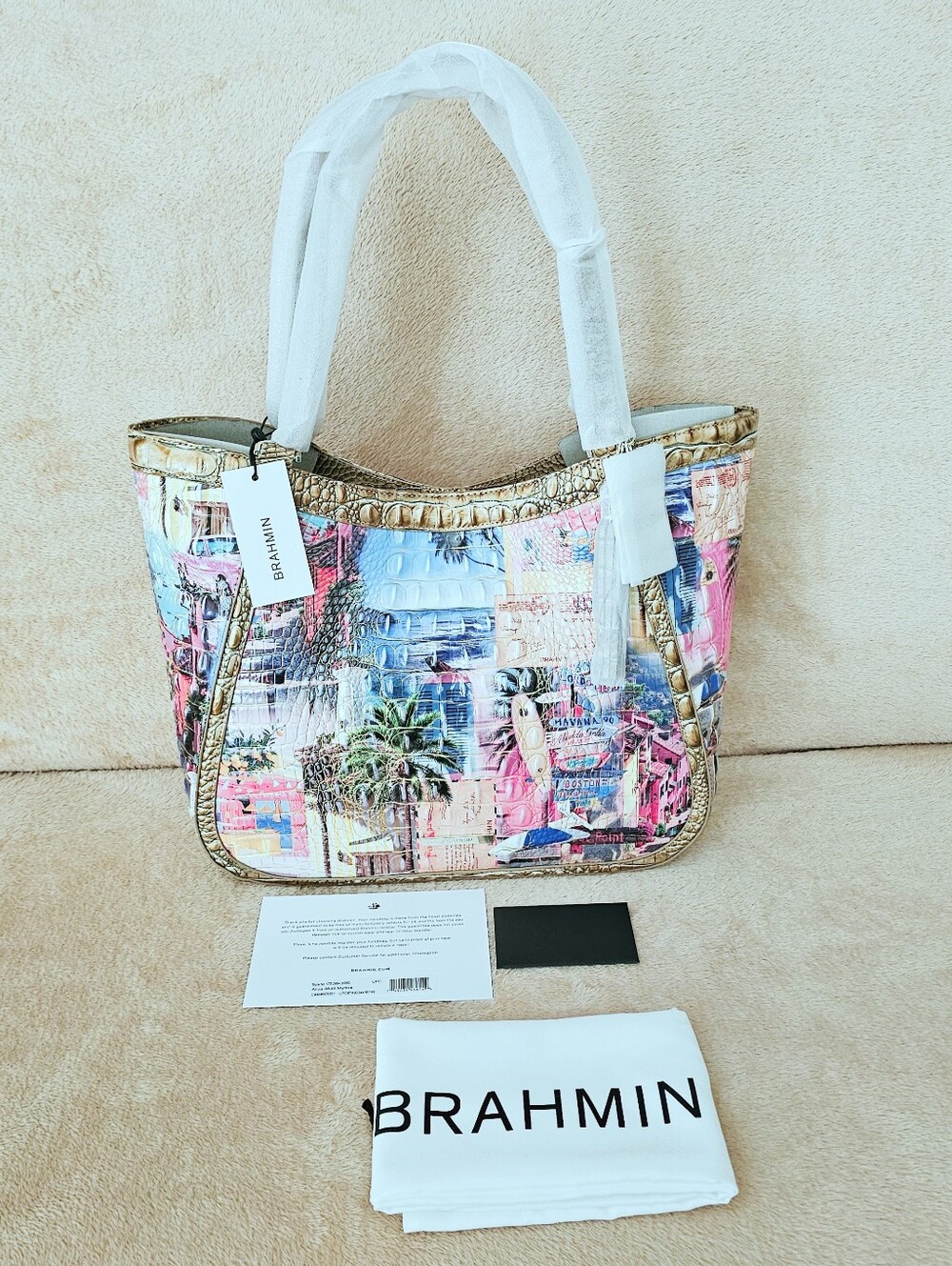 NWT Brahmin MULTI MYRTOS Aliza